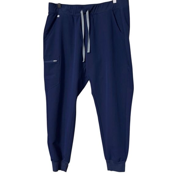 Figs Zamora Jogger Scrub Pants navy blue size XL - Picture 1 of 12